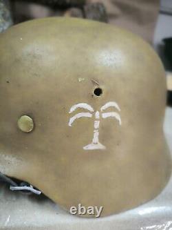 Helmet german original nice helmet M40 original WW2 WWII size 66