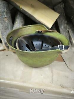 Helmet german original nice helmet M40 original WW2 WWII size 66 Free Shipping