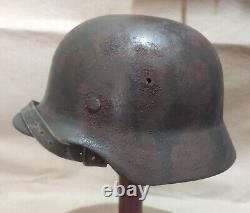 Helmet german original nice helmet M40 size 60 original WW2 WWII have a number