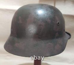 Helmet german original nice helmet M40 size 60 original WW2 WWII have a number