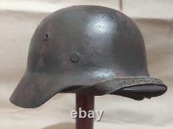 Helmet german original nice helmet M40 size 60 original WW2 WWII have a number