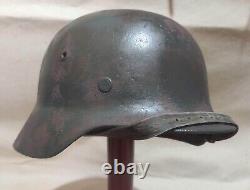 Helmet german original nice helmet M40 size 60 original WW2 WWII have a number