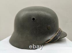 Helmet german original nice helmet M40 size 62 WW2 WWII