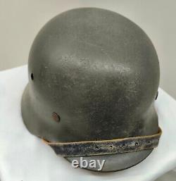 Helmet german original nice helmet M40 size 62 WW2 WWII