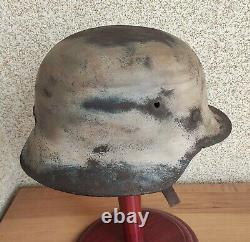 Helmet german original nice helmet M40 size 62 have a number WW2 WWII