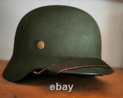 Helmet german original nice helmet M40 size 64 WW2 WWII Free Shipping