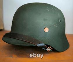 Helmet german original nice helmet M40 size 64 WW2 WWII Free Shipping