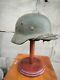 Helmet german original nice helmet M40 size 64 WW2 WWII has number Free Shipping