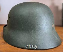 Helmet german original nice helmet M40 size 64 WW2 WWII have a number