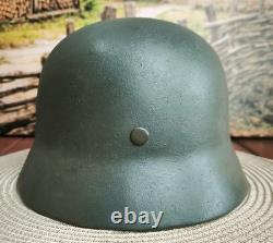 Helmet german original nice helmet M40 size 64 WW2 WWII have a number