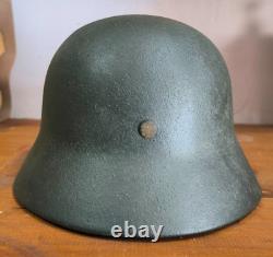Helmet german original nice helmet M40 size 64 WW2 WWII have a number