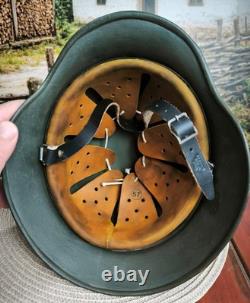 Helmet german original nice helmet M40 size 64 WW2 WWII have a number