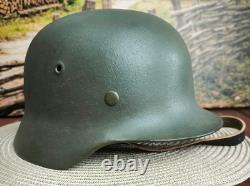 Helmet german original nice helmet M40 size 64 WW2 WWII have a number