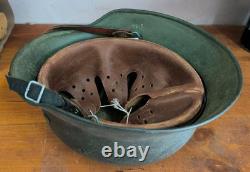 Helmet german original nice helmet M40 size 64 WW2 WWII have a number