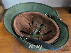 Helmet german original nice helmet M40 size 64 WW2 WWII have a number