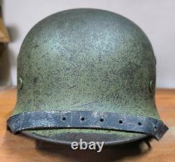 Helmet german original nice helmet M40 size 64 WW2 WWII original paint