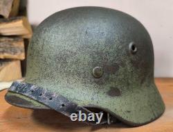 Helmet german original nice helmet M40 size 64 WW2 WWII original paint
