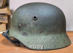 Helmet german original nice helmet M40 size 64 WW2 WWII original paint