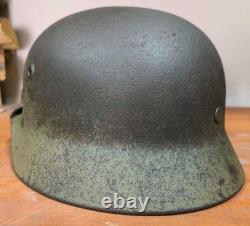 Helmet german original nice helmet M40 size 64 WW2 WWII original paint