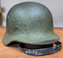 Helmet german original nice helmet M40 size 64 WW2 WWII original paint