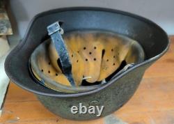 Helmet german original nice helmet M40 size 64 WW2 WWII original paint