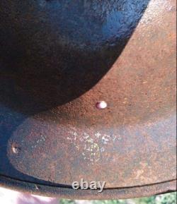 Helmet german original nice helmet M40 size 64 WW2 WWII original paint