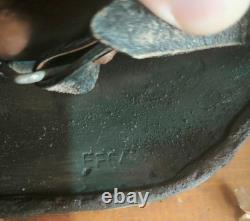 Helmet german original nice helmet M40 size 64 factory stamp serial num WW2 WWII