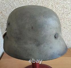 Helmet german original nice helmet M40 size 64 have a number original WW2 WWII