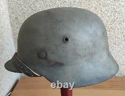 Helmet german original nice helmet M40 size 64 have a number original WW2 WWII