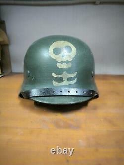 Helmet german original nice helmet M40 size 64 original WW2 WWII Free Shipping