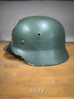 Helmet german original nice helmet M40 size 64 original WW2 WWII Free Shipping