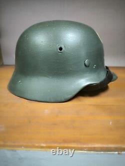 Helmet german original nice helmet M40 size 64 original WW2 WWII Free Shipping