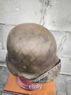 Helmet german original nice helmet M40 size 64 original WW2 WWII Free Shipping