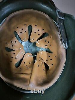 Helmet german original nice helmet M40 size 64 original WW2 WWII Free Shipping