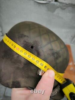 Helmet german original nice helmet M40 size 64 original WW2 WWII Free Shipping