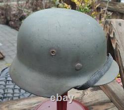 Helmet german original nice helmet M40 size 64 original WW2 WWII have a number