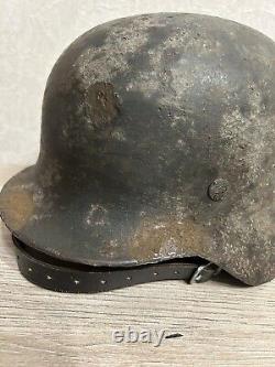 Helmet german original nice helmet M40 size 64 original paint WW2 WWII