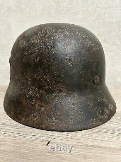 Helmet german original nice helmet M40 size 64 original paint WW2 WWII