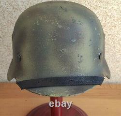 Helmet german original nice helmet M40 size 66 have a number original WW2 WWII