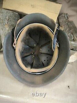 Helmet german original nice helmet M42 original WW2 WWII size 66 Free Shipping