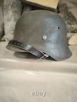 Helmet german original nice helmet M42 original WW2 WWII size 66 Free Shipping