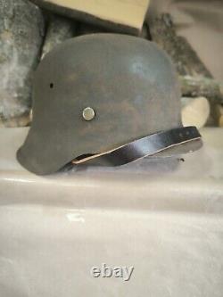 Helmet german original nice helmet M42 original WW2 WWII size 66 Free Shipping