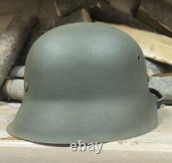 Helmet german original nice helmet M42 size 62 original WW2 WWII Free Shipping