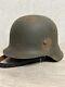 Helmet german original nice helmet M42 size 64 have a number WW2 WWII