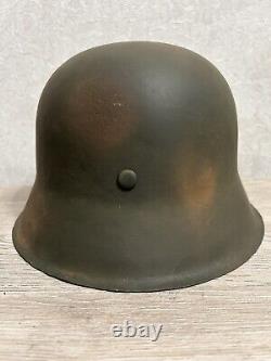 Helmet german original nice helmet M42 size 64 have a number WW2 WWII