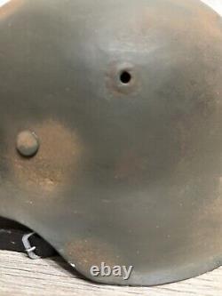 Helmet german original nice helmet M42 size 64 have a number WW2 WWII