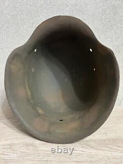 Helmet german original nice helmet M42 size 64 have a number WW2 WWII