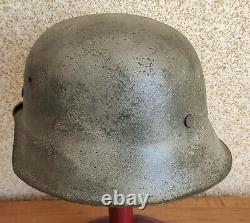 Helmet german original nice helmet M42 size 64 original WW2 WWII have a number