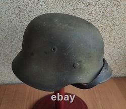 Helmet original nice german helmet M40 size NS64 have a number WW2 WWII