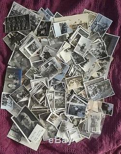 Job lot over 450 original WWII German photographs luftwaffe heer & portraits